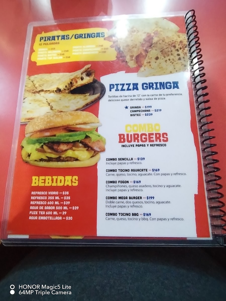 El Fogón Magueyada Menu - Image 1