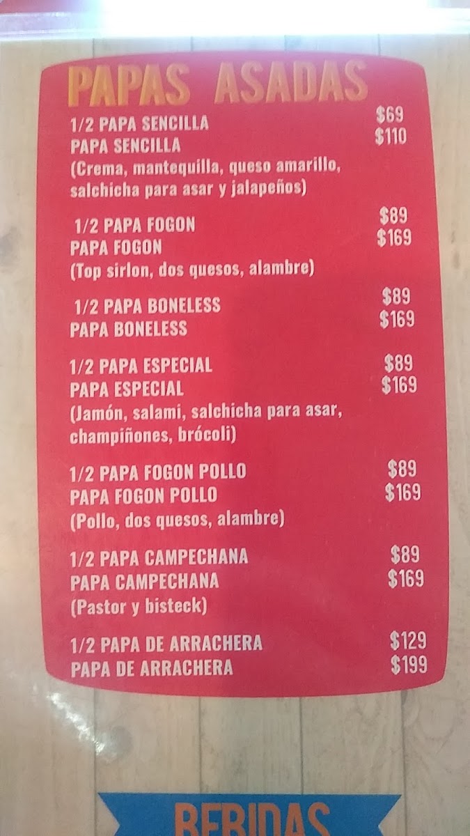 El Fogón Magueyada Menu - Image 3