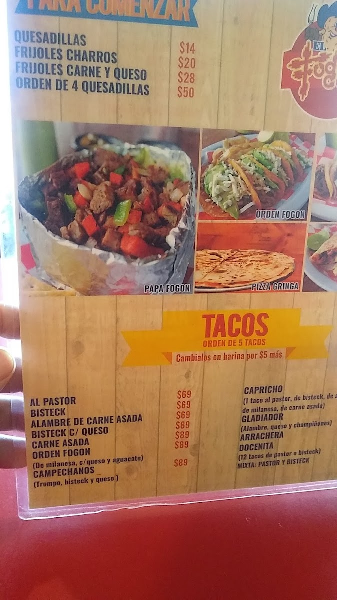 El Fogón Magueyada Menu - Image 6